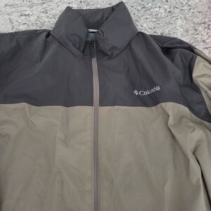 New Columbia Men's Black and Tan Jacket Sz 3x